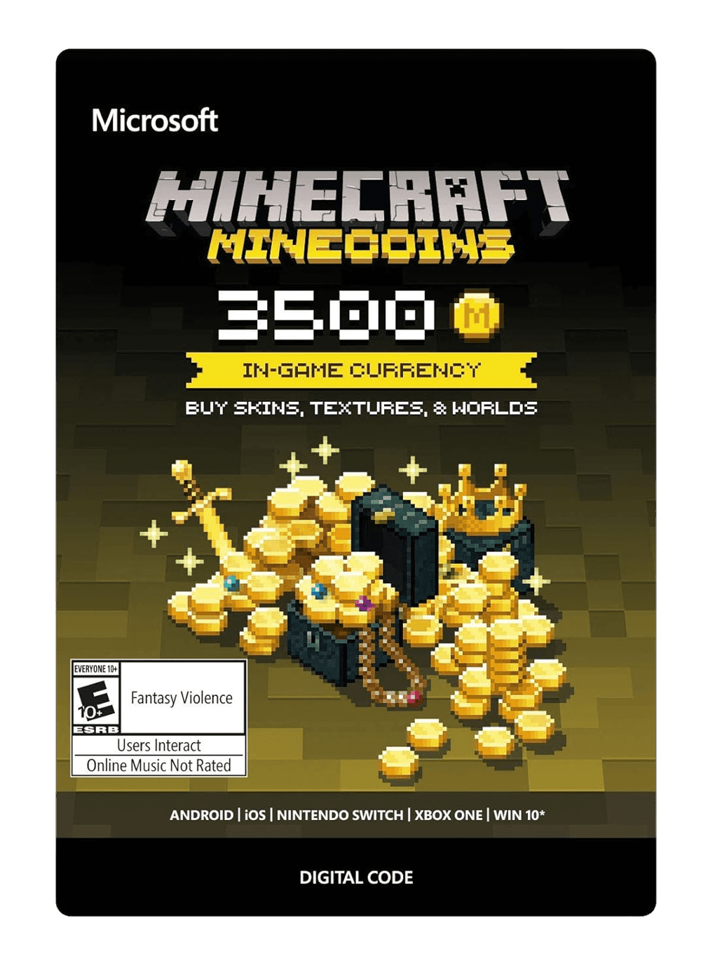 Minecraft 3500 MineCoins Gutschein
